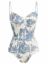 Ensemble maillot de bain et jupe à volants Carson